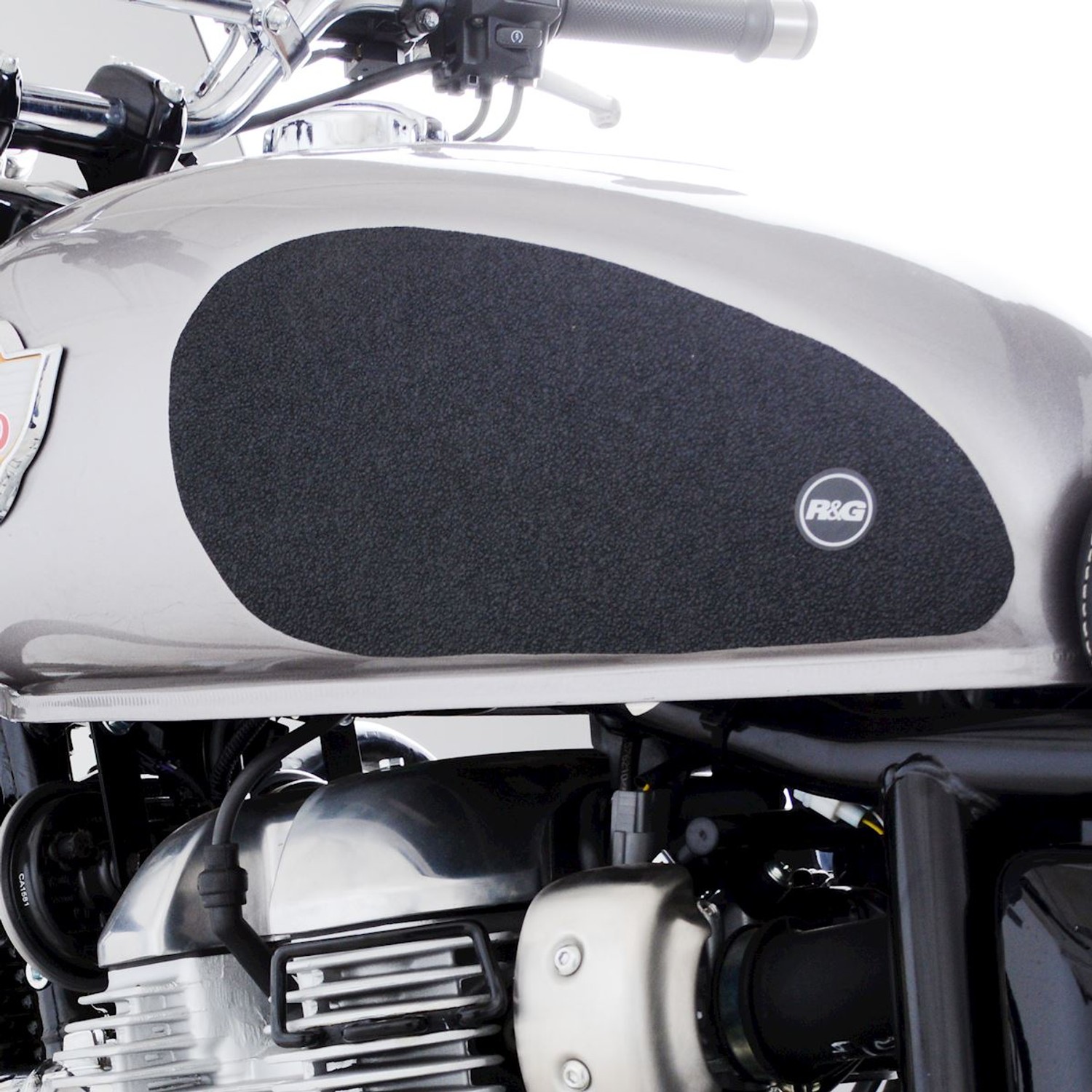 R&G Racing Tank Traction Grips 2-Grip Kit for Royal Enfield 650 Interceptor '19-'21 R&G Racing Tank Traction Grips 2-Grip Kit for Royal Enfield 650 Interceptor '19-'21